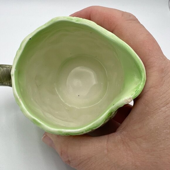 hand painted takahashi rabbit creamer mini pitcher syrup holder great child size - Picture 6 of 10